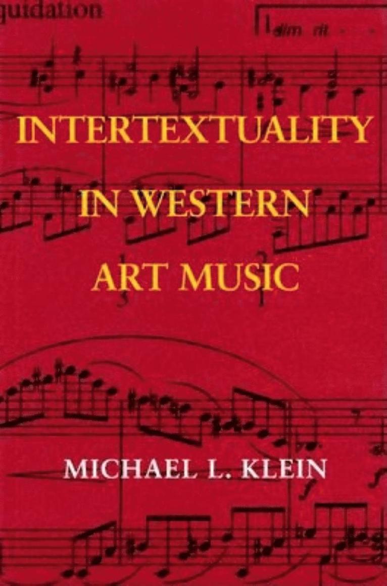 Intertextuality in Western Art Music 1