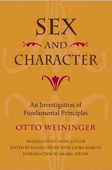 Otto Weininger, Laura Marcus, Daniel Steuer - Sex and Character, Inbunden