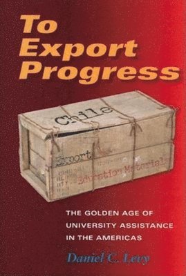 bokomslag To Export Progress