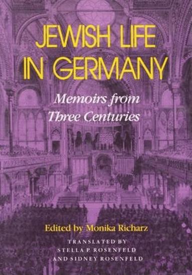 Monika Richarz - Jewish Life in Germany, Inbunden