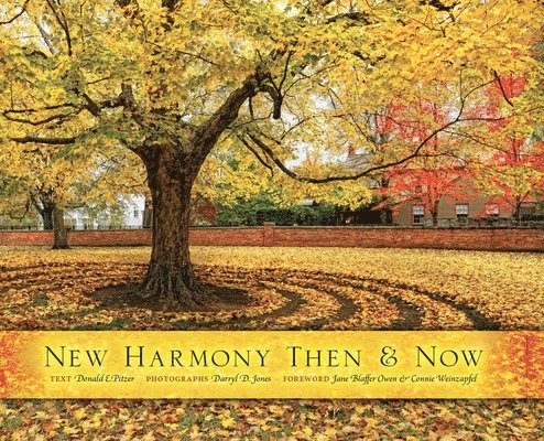 Darryl D. Jones, Donald E. Pitzer, Darryl D Jones, Donald E Pitzer - New Harmony Then and Now, Inbunden