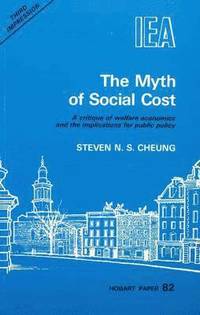 bokomslag The Myth of Social Cost