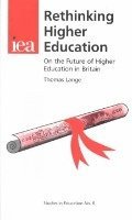 Thomas Lange - Rethinking Higher Education, Häftad
