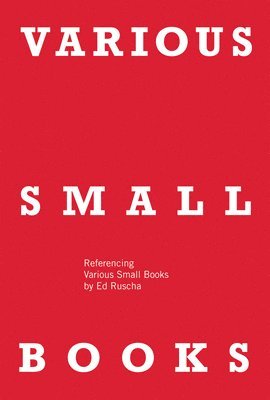 bokomslag VARIOUS SMALL BOOKS