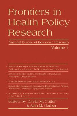 bokomslag Frontiers in Health Policy Research