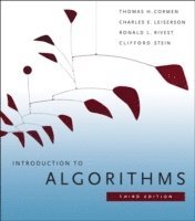 bokomslag Introduction to Algorithms