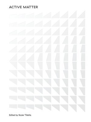 Skylar Tibbits, Massachusetts Institute of Technology) Tibbits, Skylar (Assistant Professor - Active Matter, Inbunden