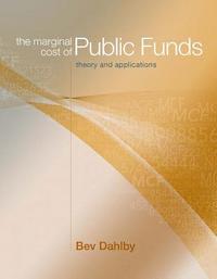 bokomslag The Marginal Cost of Public Funds