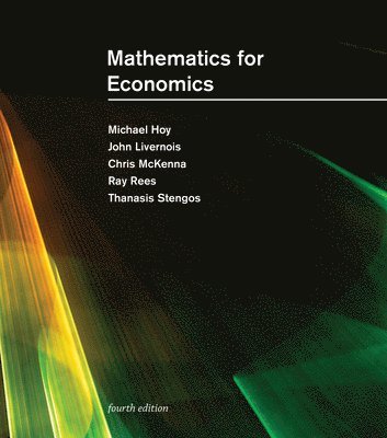 bokomslag Mathematics for Economics, fourth edition