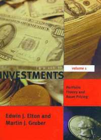 bokomslag Investments - Vol. I: Volume 1