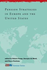 bokomslag Pension Strategies in Europe and the United States