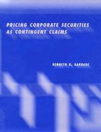 bokomslag Pricing Corporate Securities as Contingent Claims