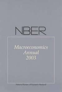 bokomslag NBER Macroeconomics Annual 2003