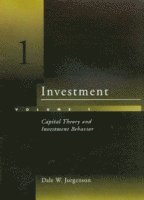 bokomslag Investment: v. 1 Investment Capital Theory and Investment Behavior