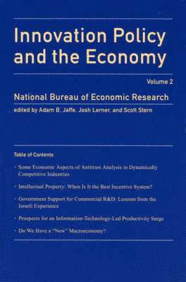 Adam B. Jaffe, Josh A. Lerner, Scott Stern - Innovation Policy and the Economy, Inbunden