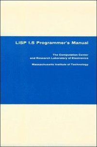 bokomslag LISP 1.5 Programmer's Manual