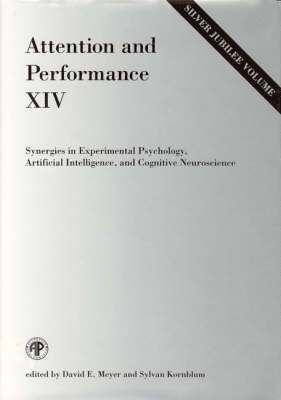 David E. Meyer, Sylvan Kornblum - Attention and Performance XIV, Inbunden