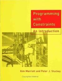 bokomslag Programming with Constraints