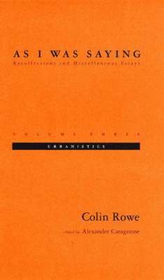 Rowe, C: As I Was Saying, Volume 3