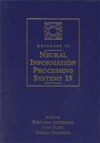 bokomslag Advances in Neural Information Processing Systems 19
