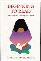 Marilyn Jager Adams - Beginning to Read, Häftad