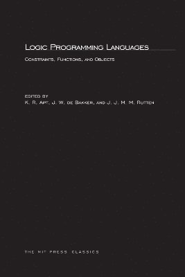 Krzysztof R. Apt, J. W. de Bakker, J. M. Rutten - Logic Programming Languages, Häftad