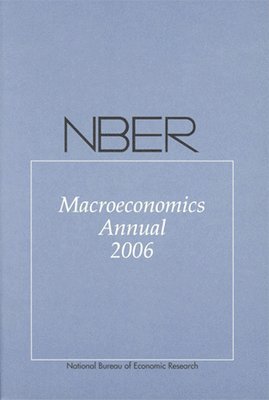 bokomslag NBER Macroeconomics Annual 2006