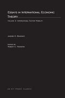Jagdish N. Bhagwati, Robert C. Feenstra - Essays International Economic Theory, Häftad