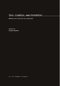 bokomslag Text, ConText, and HyperText