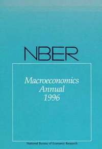 bokomslag NBER Macroeconomics Annual 1996