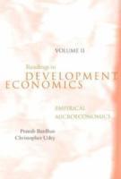 Readings in Development Economics: Volume 2 1