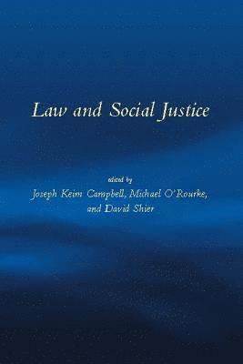 Joseph Keim Campbell, Michael O'Rourke, David Shier - Law and Social Justice, Häftad