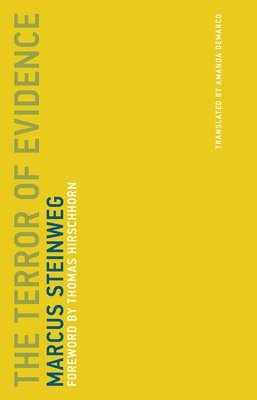 Marcus Steinweg - The Terror of Evidence, Häftad