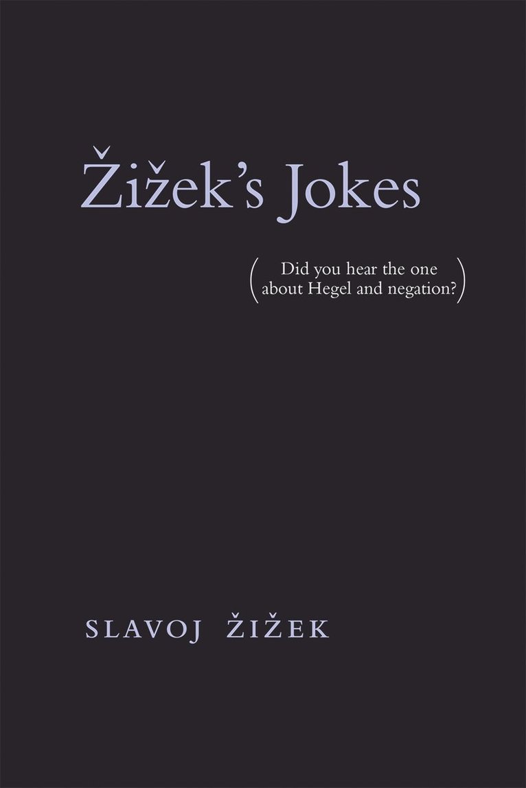 Slavoj Žižek, Slavoj Zizek, Audun Mortensen - Žižek's Jokes, Häftad