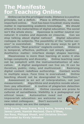 The Manifesto for Teaching Online 1