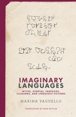 bokomslag Imaginary Languages