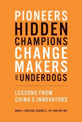 bokomslag Pioneers, Hidden Champions, Changemakers, and Underdogs