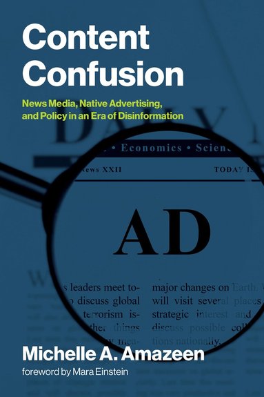 Michelle A. Amazeen, Mara Einstein - Content Confusion, Häftad