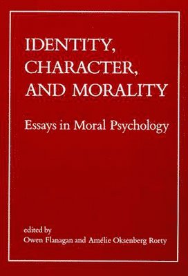 bokomslag Identity, Character, and Morality