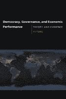 bokomslag Democracy, Governance, and Economic Performance