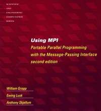 bokomslag Using MPI and Using MPI-2