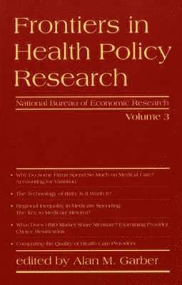 Frontiers in Health Policy Research 1