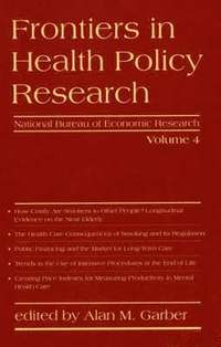 bokomslag Frontiers in Health Policy Research: Volume 4
