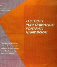 bokomslag High Performance Fortran Handbook