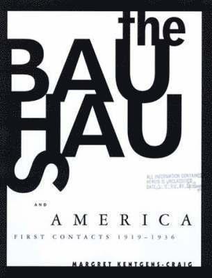 The Bauhaus and America 1