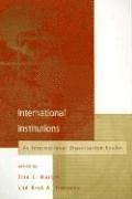 bokomslag International Institutions