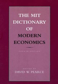 bokomslag The MIT Dictionary of Modern Economics
