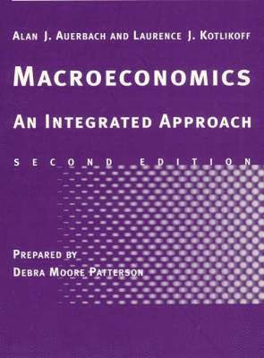 Alan J. Auerbach, Laurence J. Kotlikoff - Study Guide to Accompany Macroeconomics, Häftad