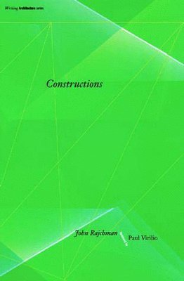 John Rajchman - Constructions, Häftad