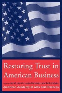 bokomslag Restoring Trust in American Business